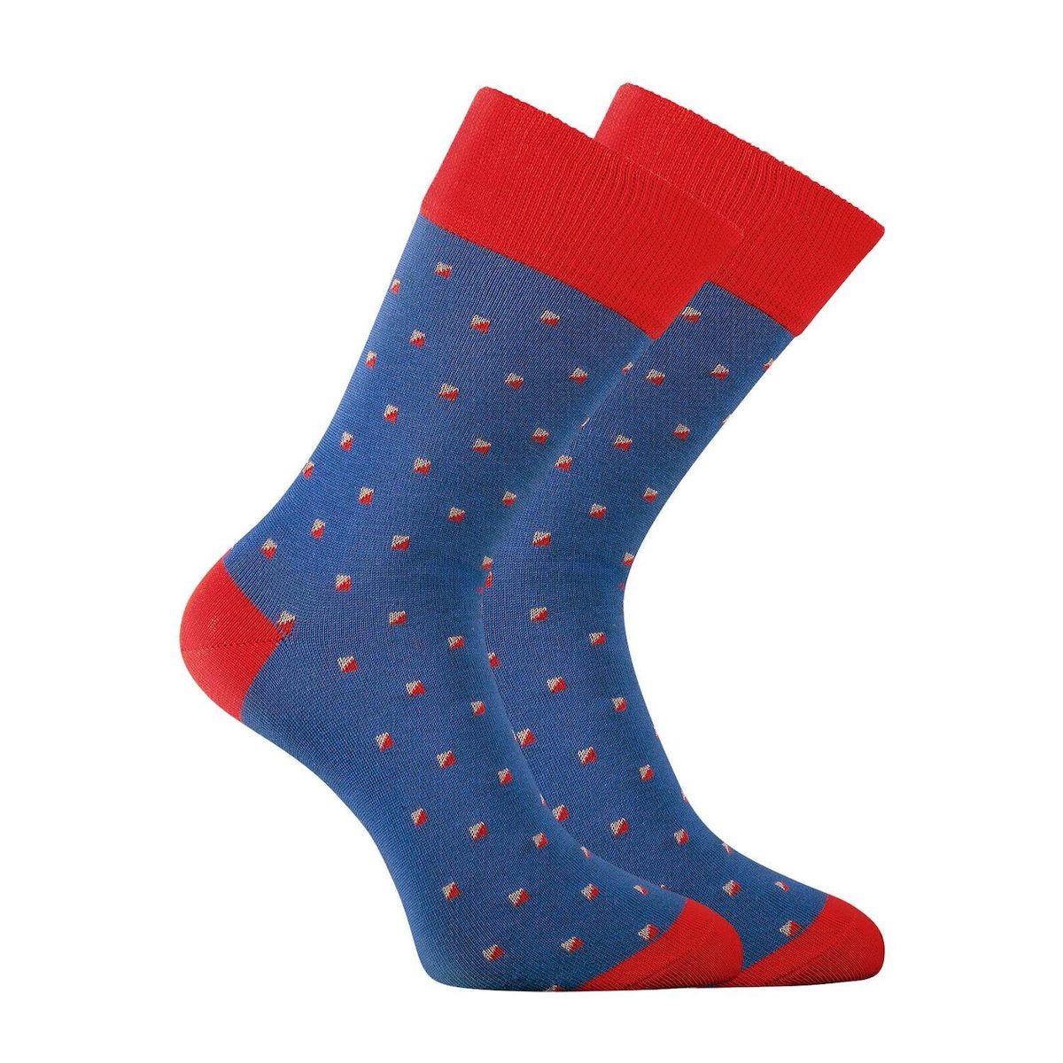 SERGE BLANCO Lot de 6 paires de chaussettes de ville Town AD