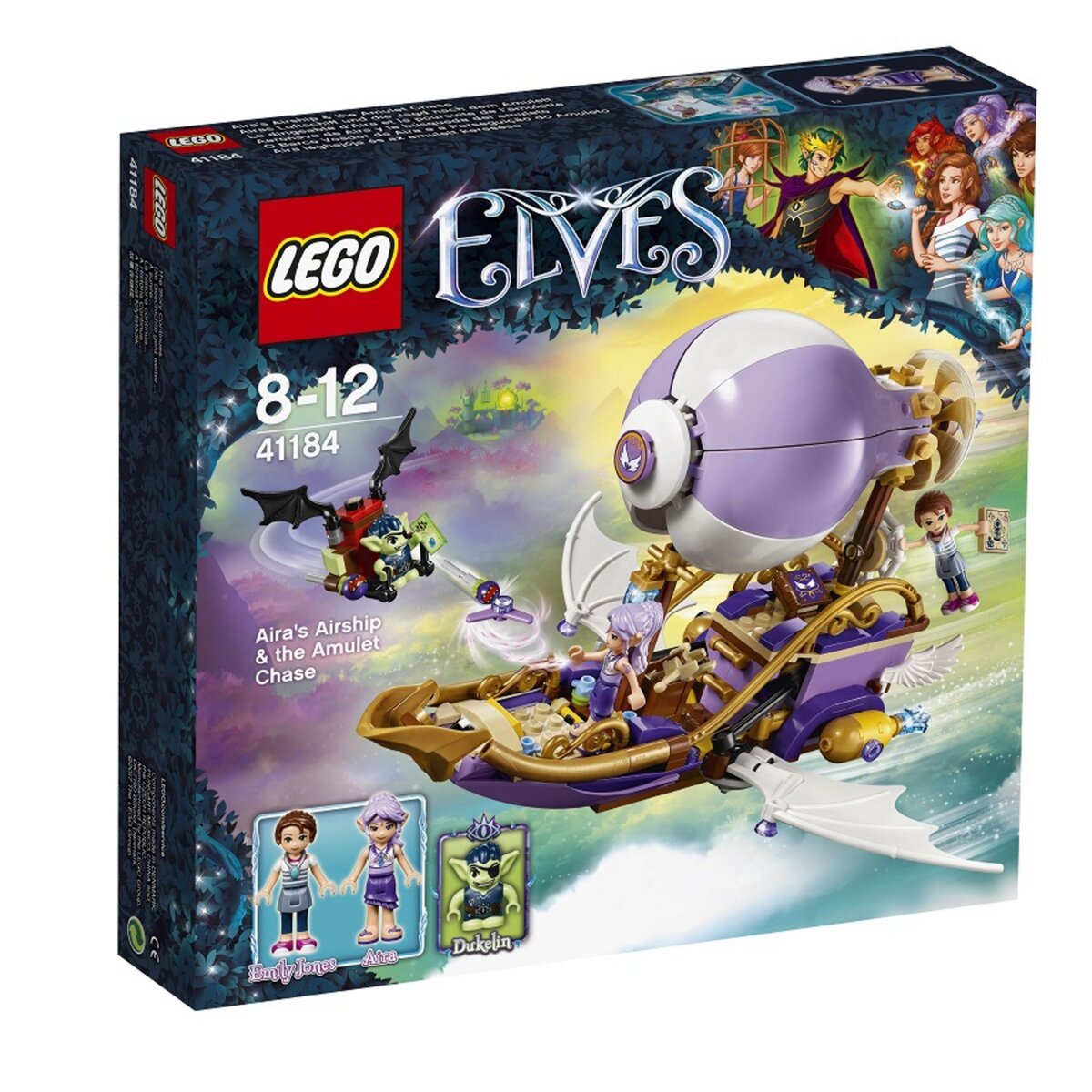 LEGO Elves 41184 - Le dirigeable d'Aira et la poursuite de l'amulette