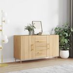 VIDAXL Buffet chene sonoma 100x36x60 cm bois d'ingenierie