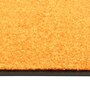 VIDAXL Paillasson lavable Orange 60x180 cm