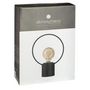 Voir la diapositive 2 : ATMOSPHERA Lampe à Poser en Métal  Cerceau  26cm Noir