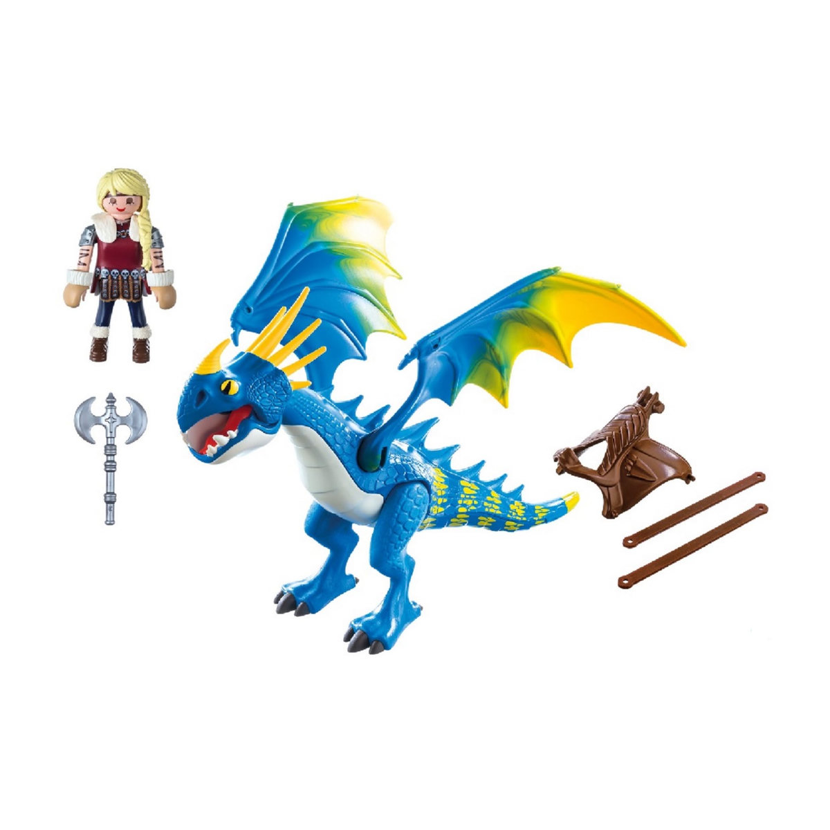 PLAYMOBIL 9247 - Dragons - Astrid et Tempête