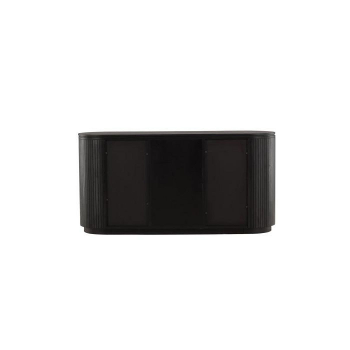 Paris Prix Buffet Design Nervuré  Fjallbacka  160cm Noir