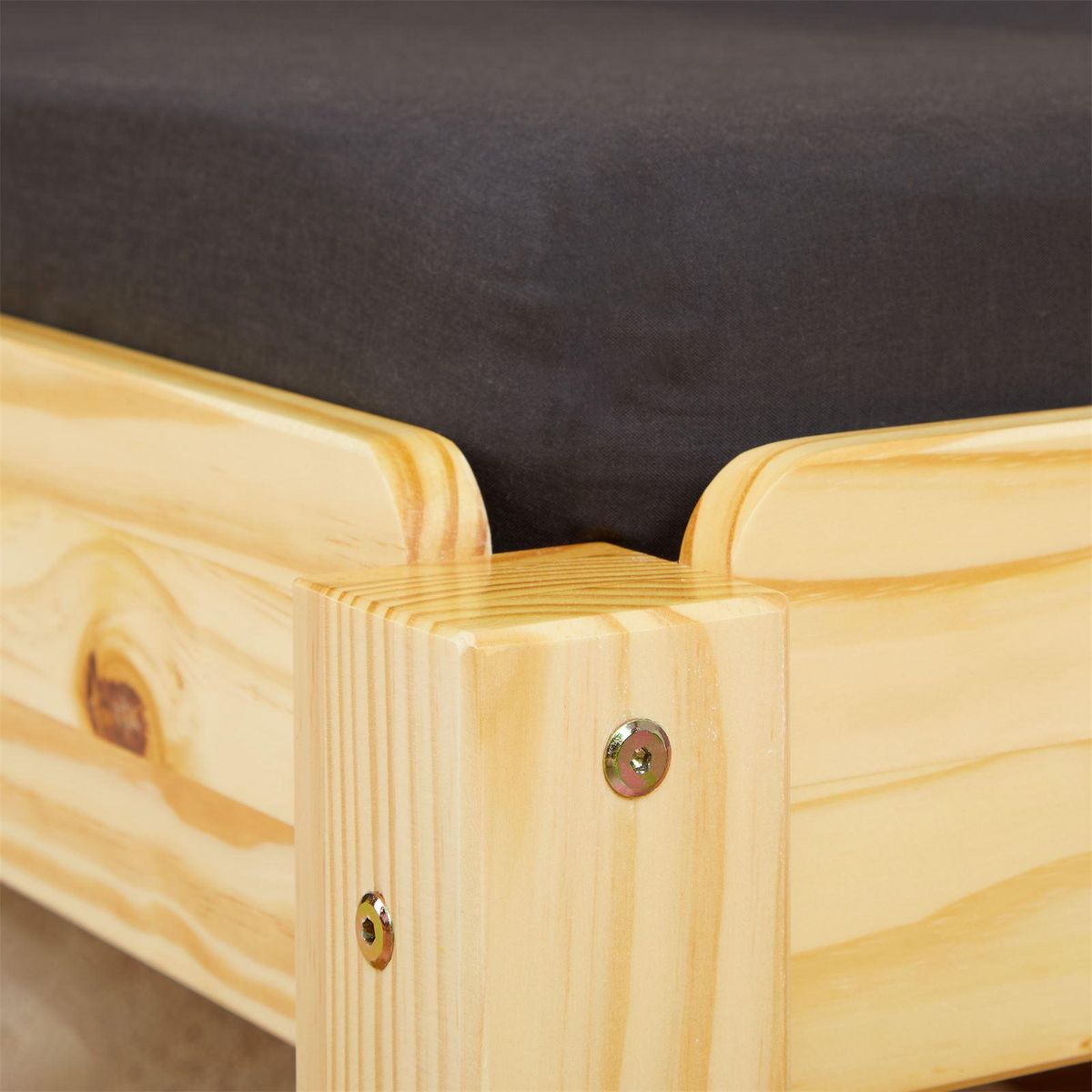 IDIMEX Lot de 2 lits superposables 90x200 cm RINO en pin