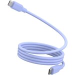 ESSENTIEL B Câble de charge vers USB-C silicone magnétique1M Violet