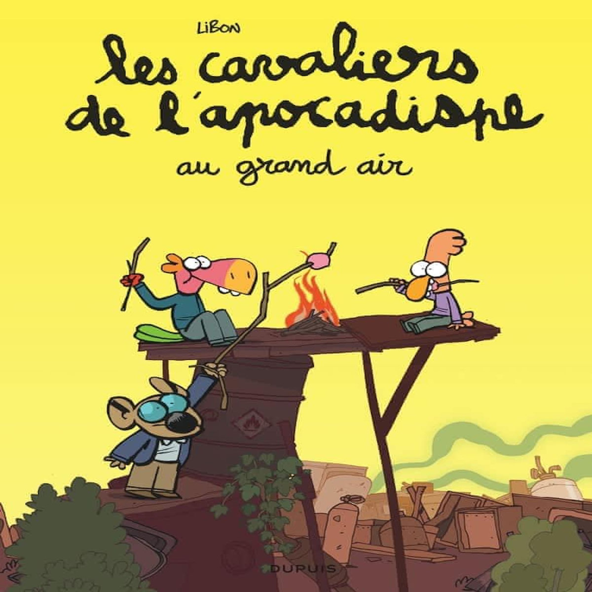 LES CAVALIERS DE L'APOCADISPE TOME 5 : AU GRAND AIR, Libon