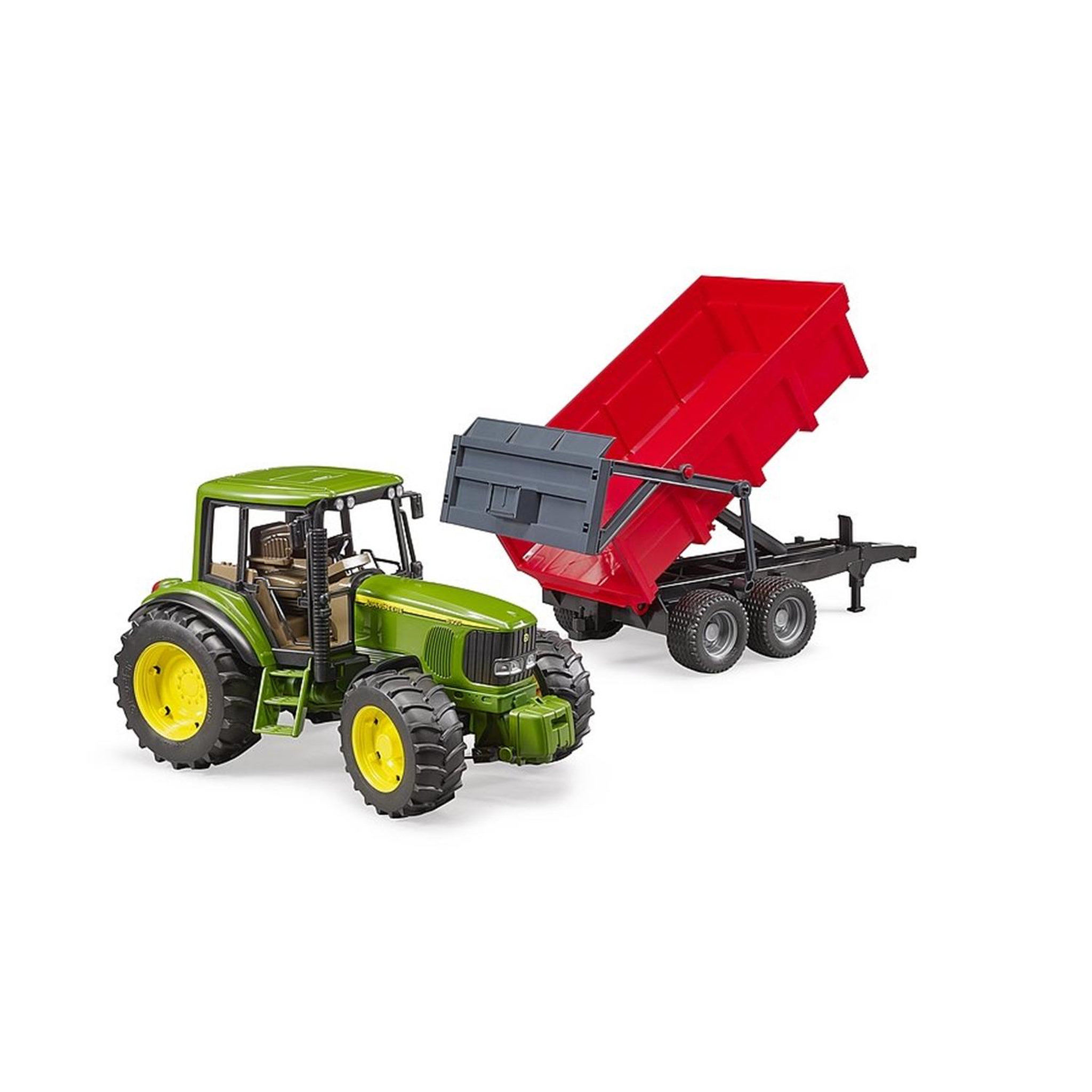 Bruder John Deere 6920 avec remorque à benne basculante