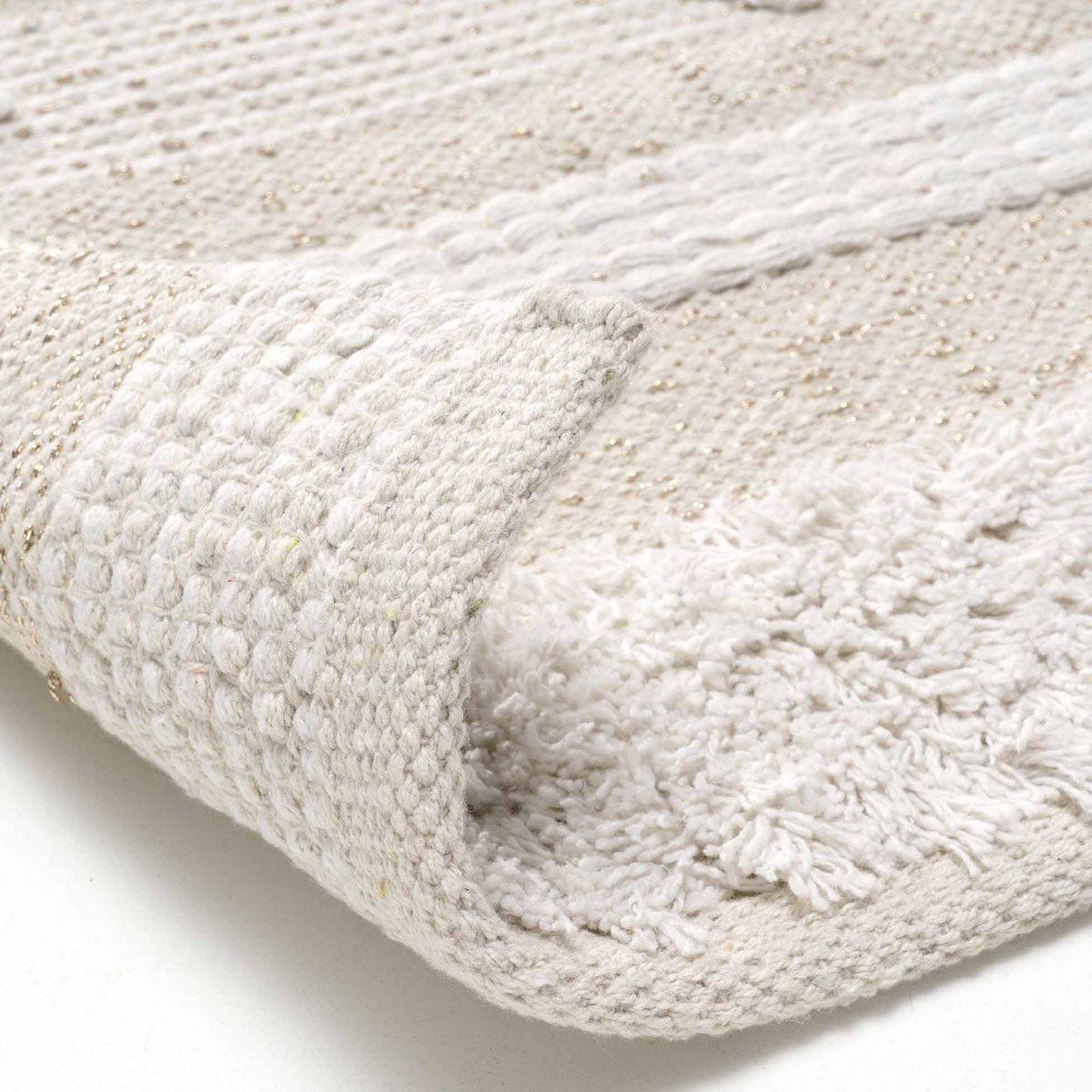 Voir la diapositive 3 : Douceur d'Intérieur Tapis déco fantaisie  athos  60x90cm naturel