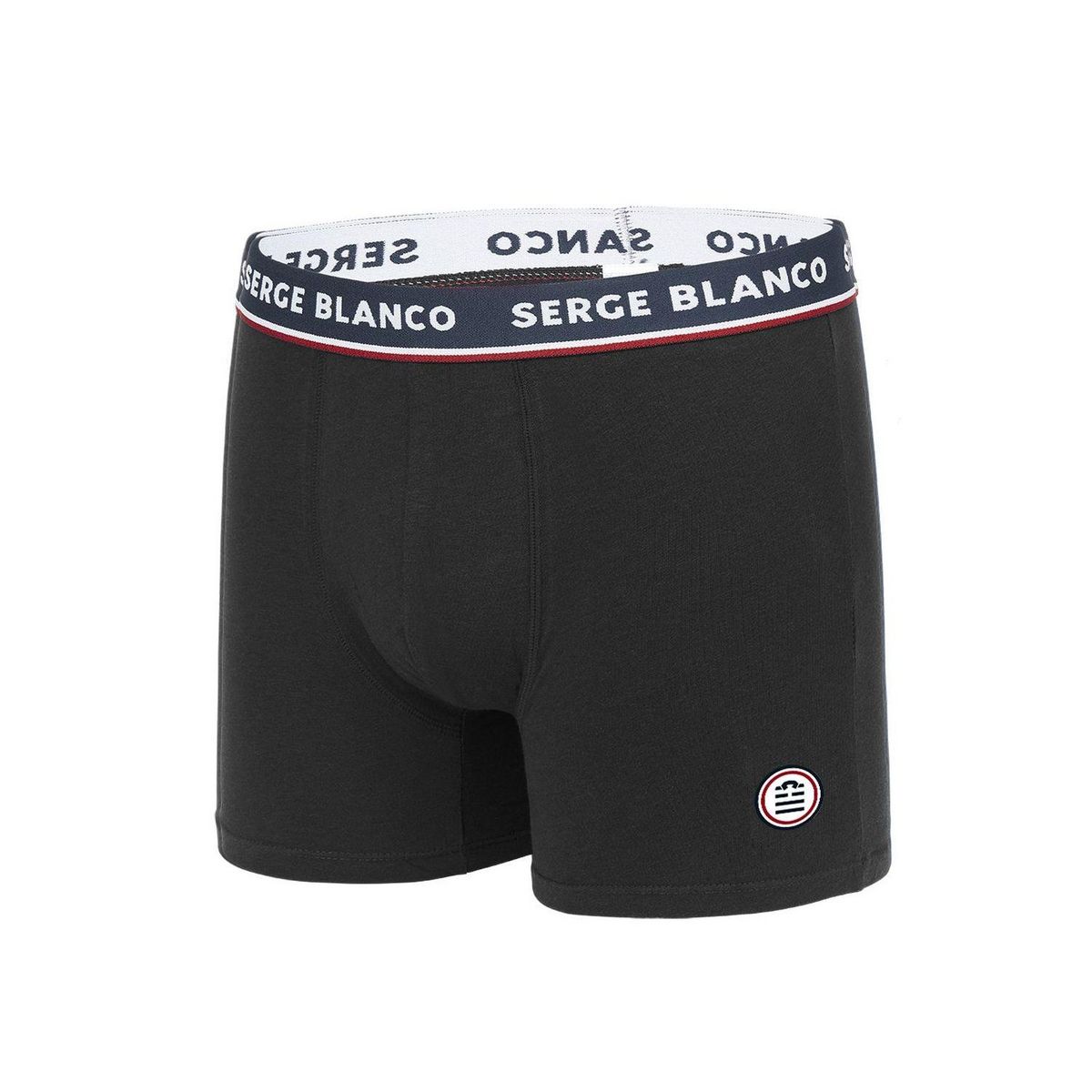 SERGE BLANCO Lot de 4 Boxers Serge Blanco coton homme French