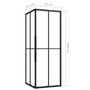 Voir la diapositive 6 : VIDAXL Cabine de douche ESG 70x70x180 cm