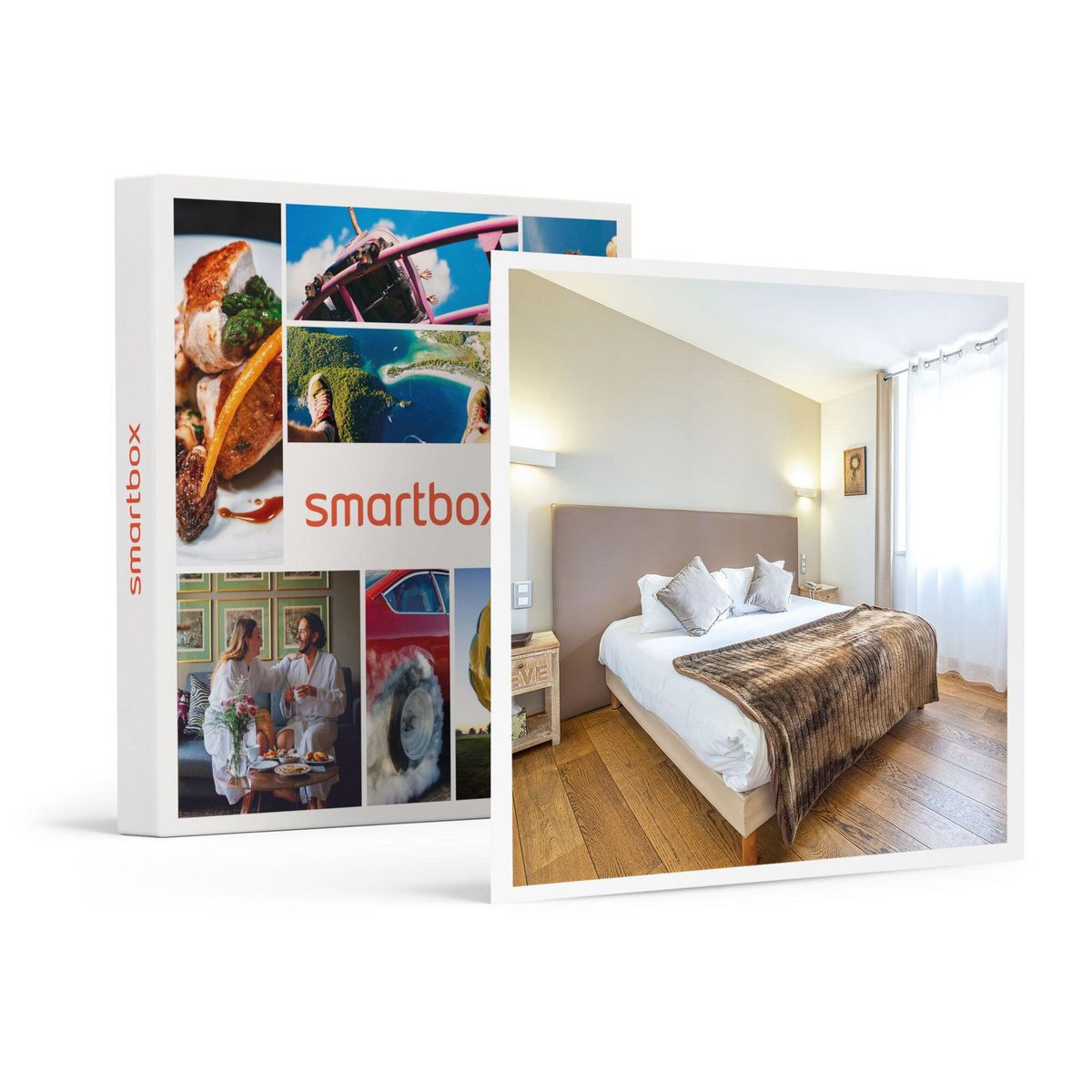 Smartbox Séjour de 2 jours en manoir avec accès au hammam aux portes des Pyrénées ariègeoises - Coffret Cadeau Séjour