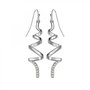 Voir la diapositive 1 : SC CRYSTAL Boucles d'oreilles SC Crystal ornées de Cristaux scintillants