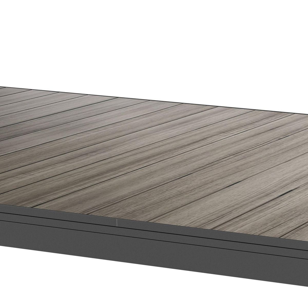 HESPERIDE Table haute de jardin extensible Evasion en aluminium - 8 Places