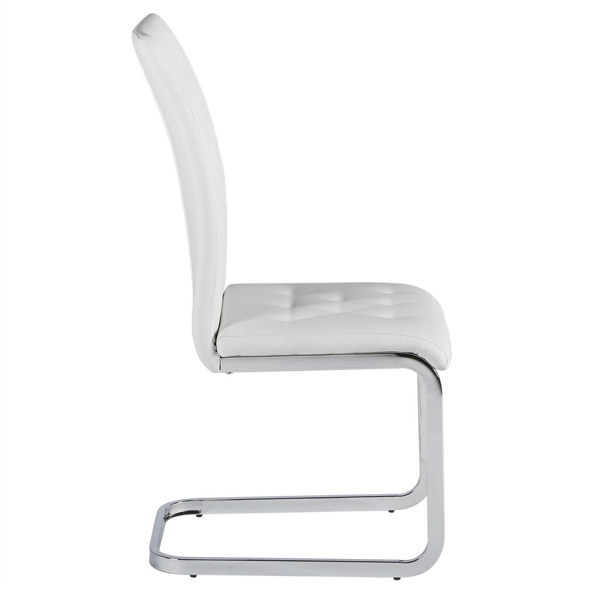 IDIMEX Lot de 4 chaises CHLOE, en synthétique
