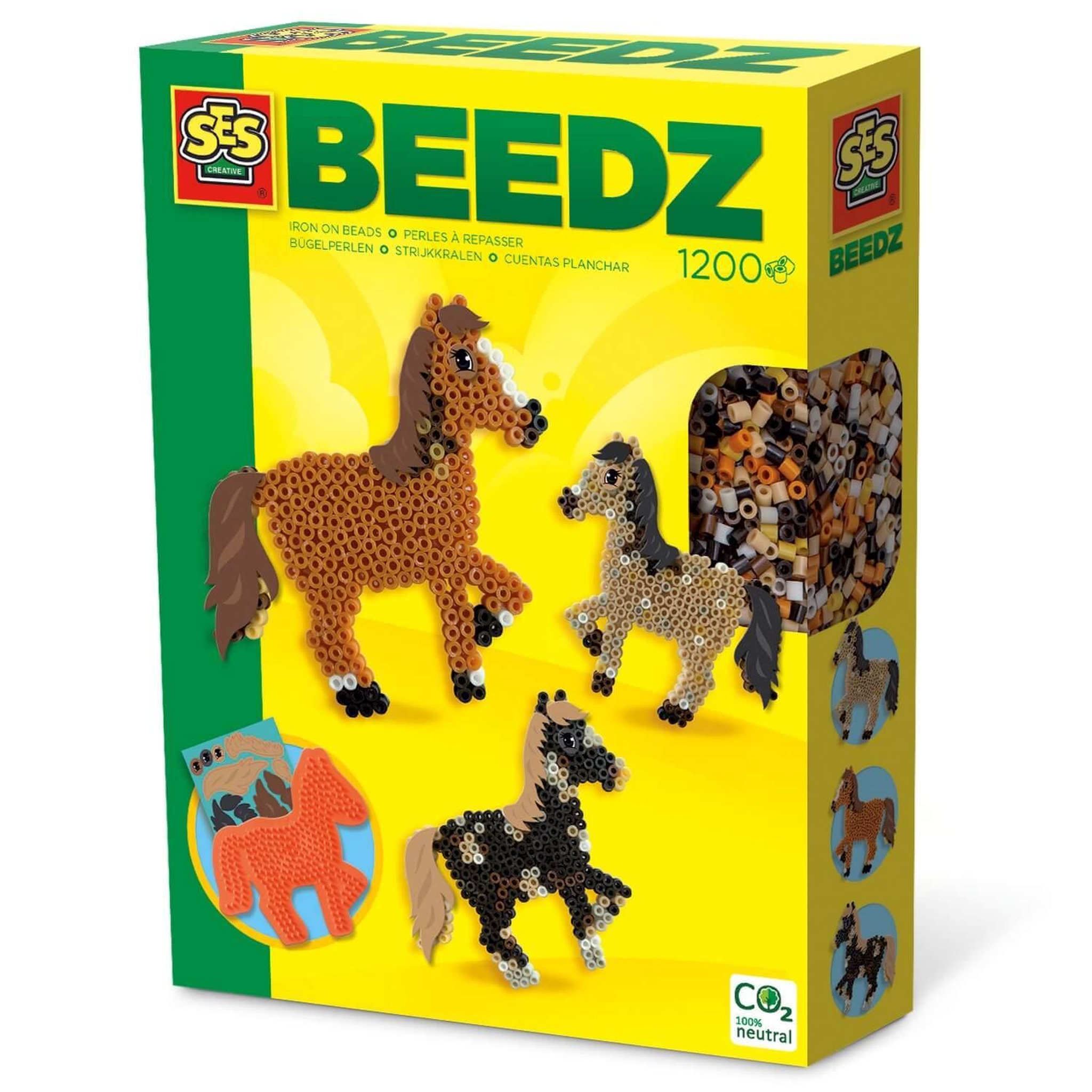 SES Creative Perles à repasser - Chevaux