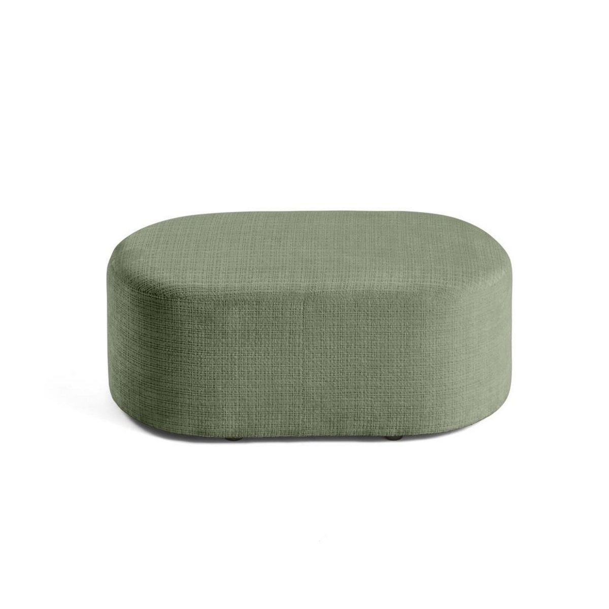 BEST MOBILIER Miro - pouf en velours texturé