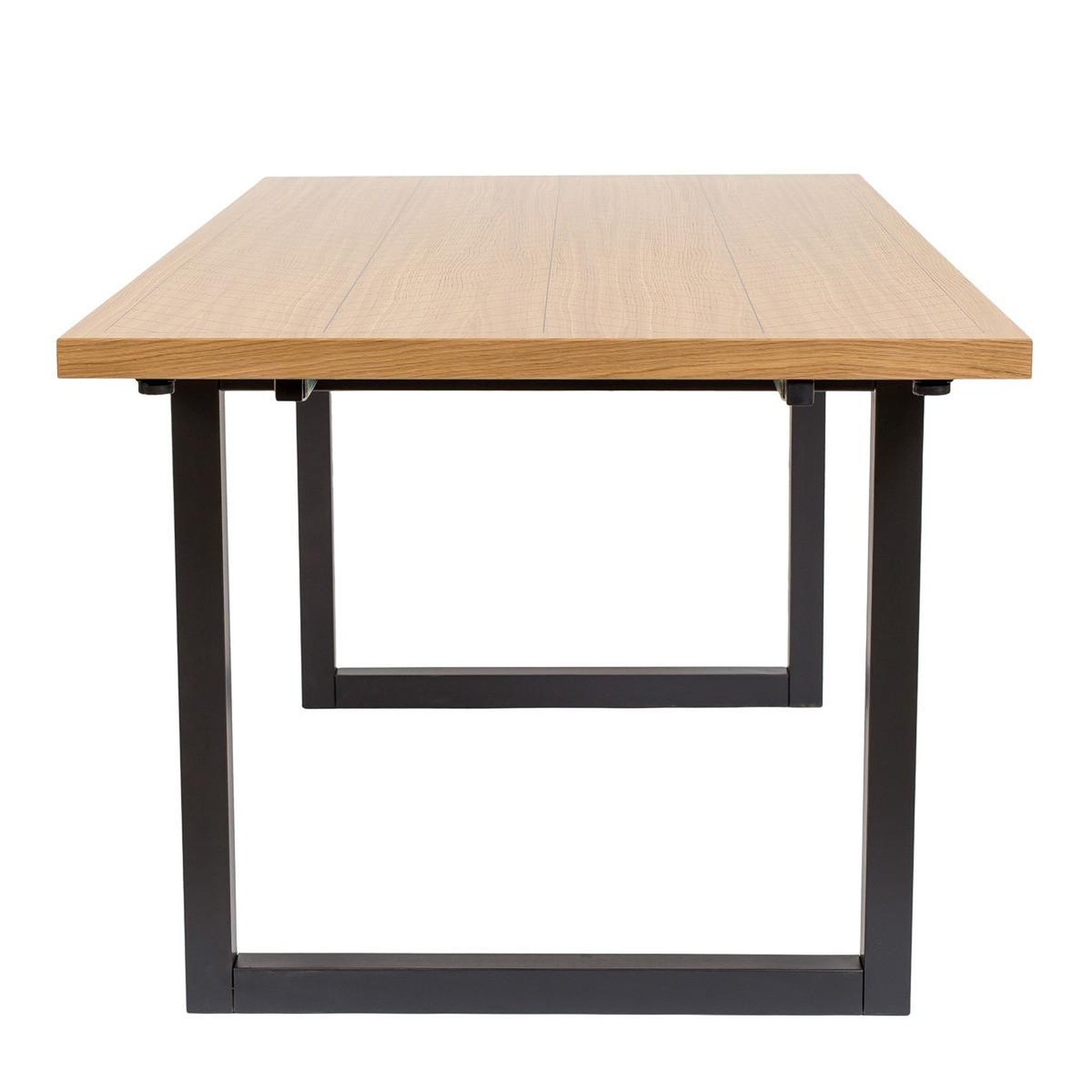 Voir la diapositive 3 : Paris Prix Table de repas design  camden  180cm chêne & noir