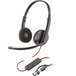 POLYCOM Casque Poly Blackwire 3220 USB-C