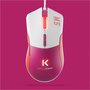 Voir la diapositive 2 : SKILLKORP Souris Gamer Filaire M5 MAGENTA Access