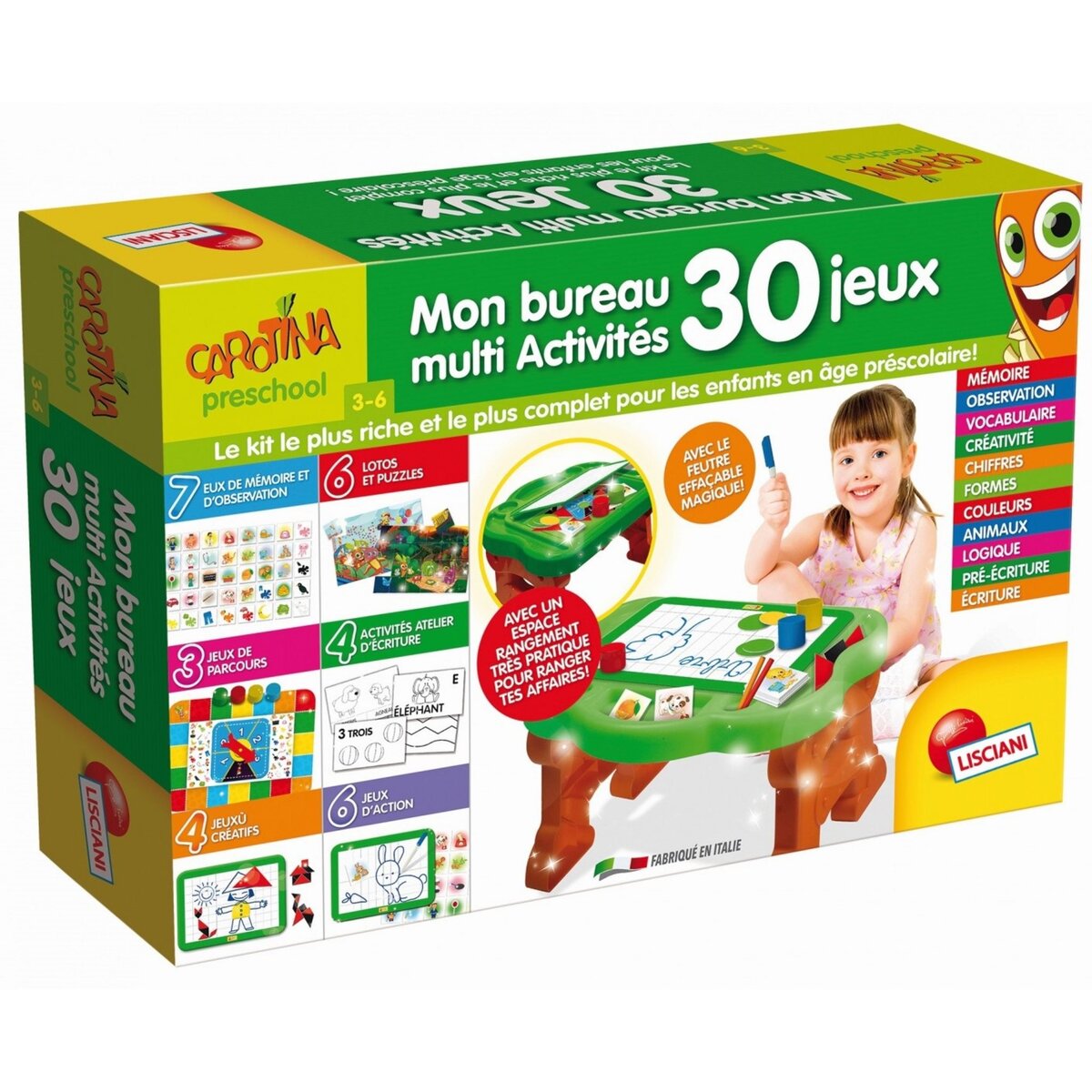 Bureau d'activités 30 jeux 