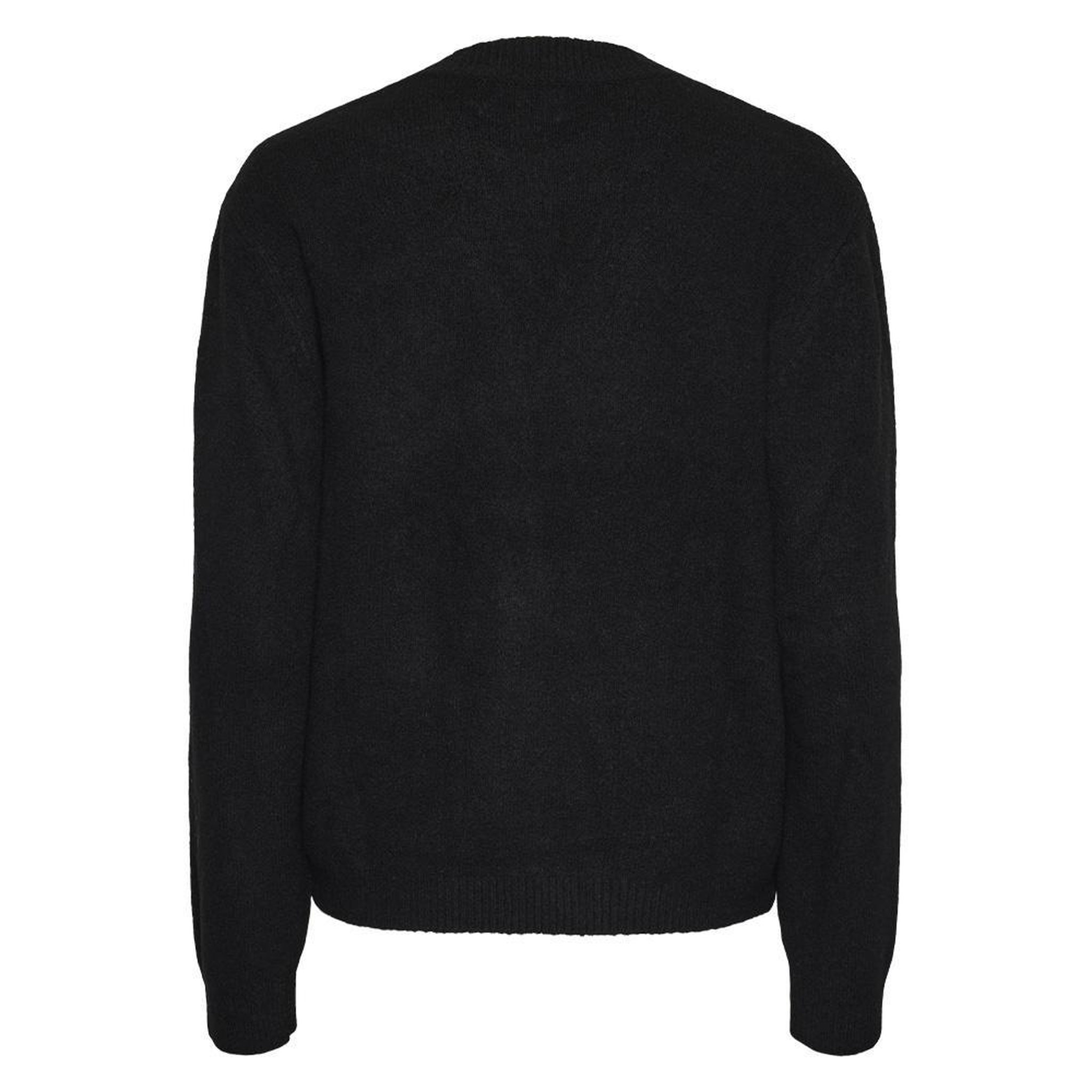 Voir la diapositive 2 : Pieces Pull Noir Femme Pieces Emma