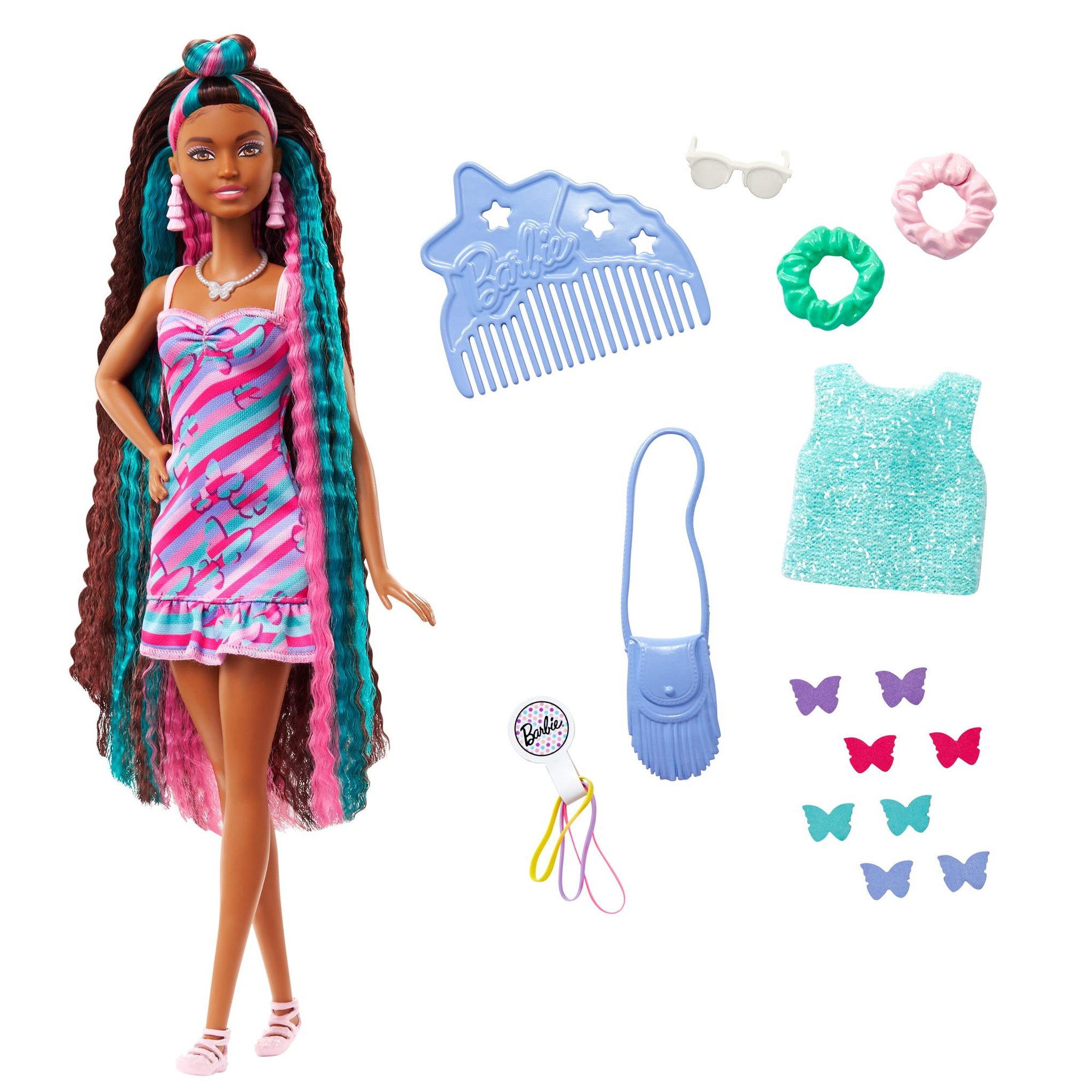 Voir la diapositive 3 : BARBIE Barbie ultra chevelure
