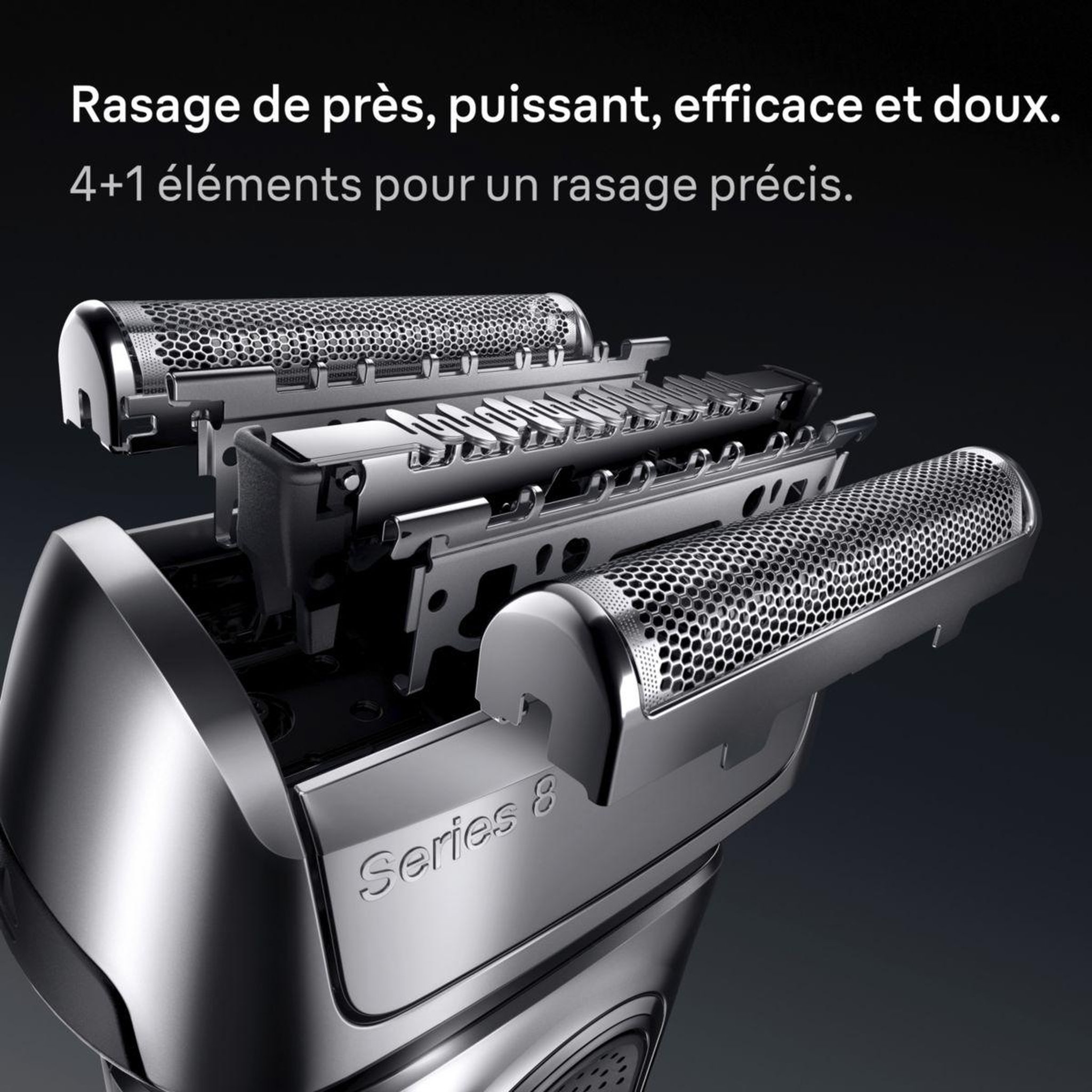 Voir la diapositive 4 : BRAUN Rasoir électrique series 8 8617s