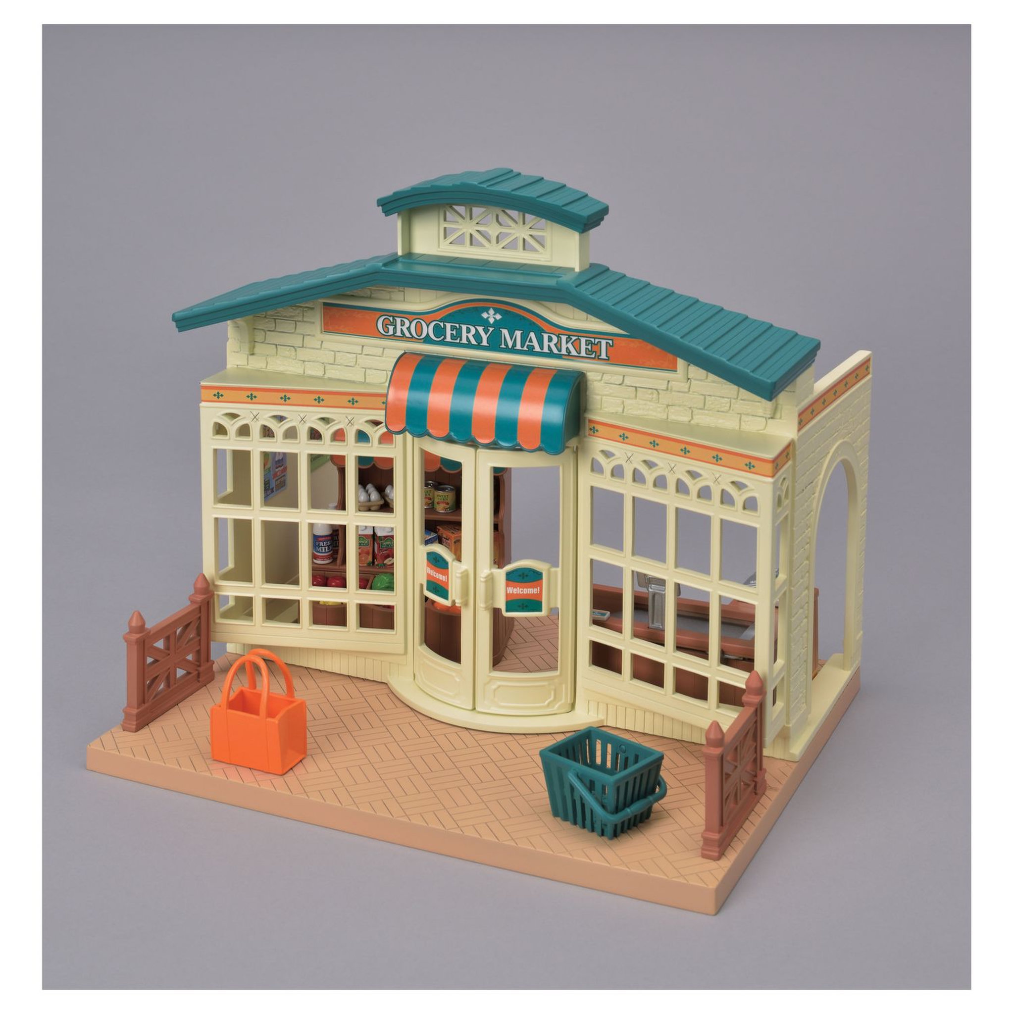 Voir la diapositive 4 : Epoch d'Enfance 5315 - Le Supermarché - Sylvanian Families