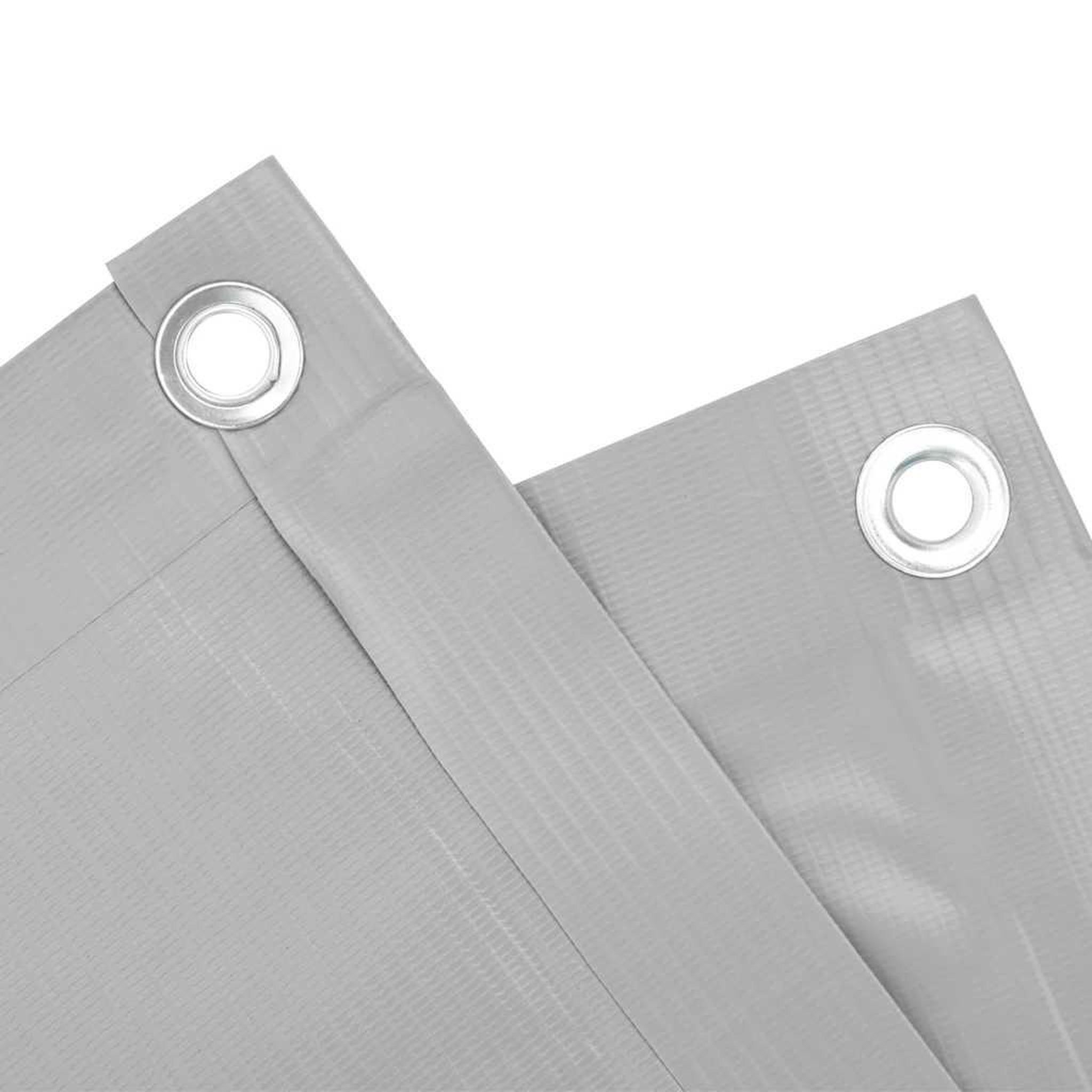 Voir la diapositive 4 : VIDAXL Ecran d'intimite de balcon gris 600x120 cm PVC