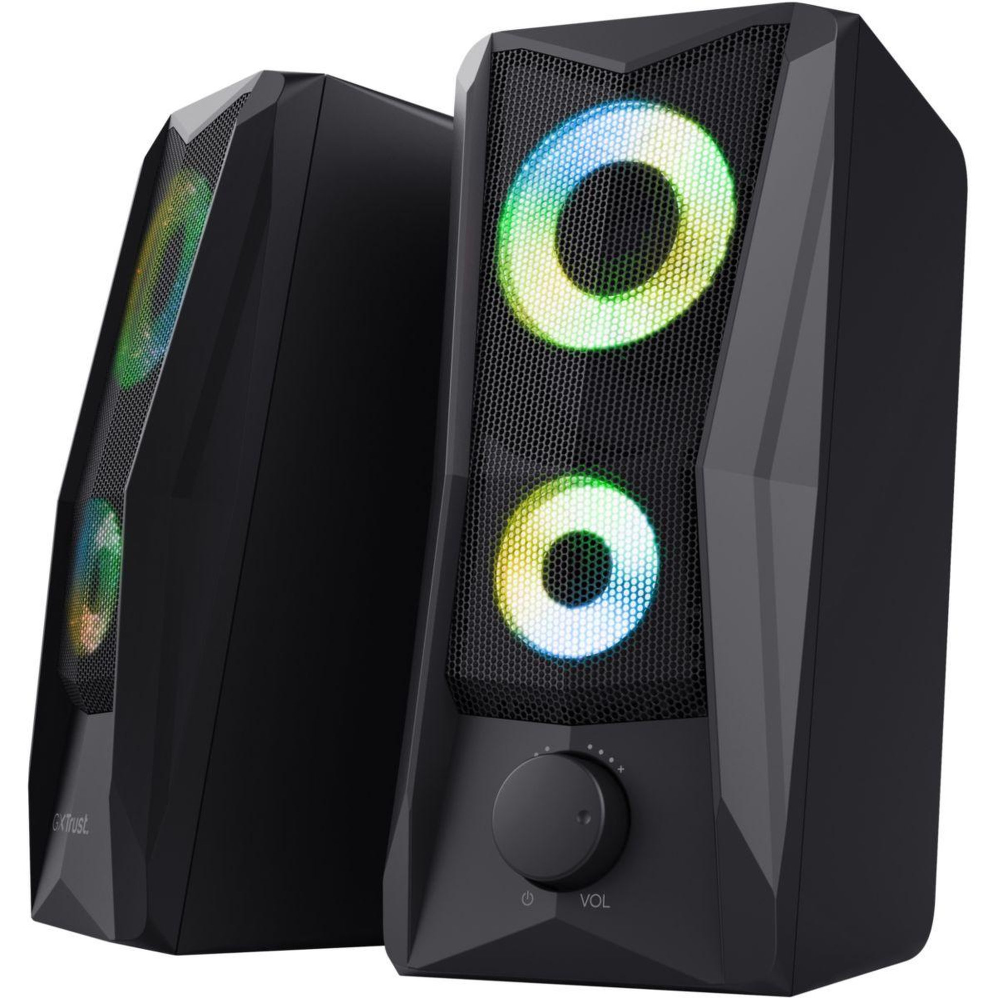 Voir la diapositive 2 : Trust Enceinte pc gxt606b javv noir