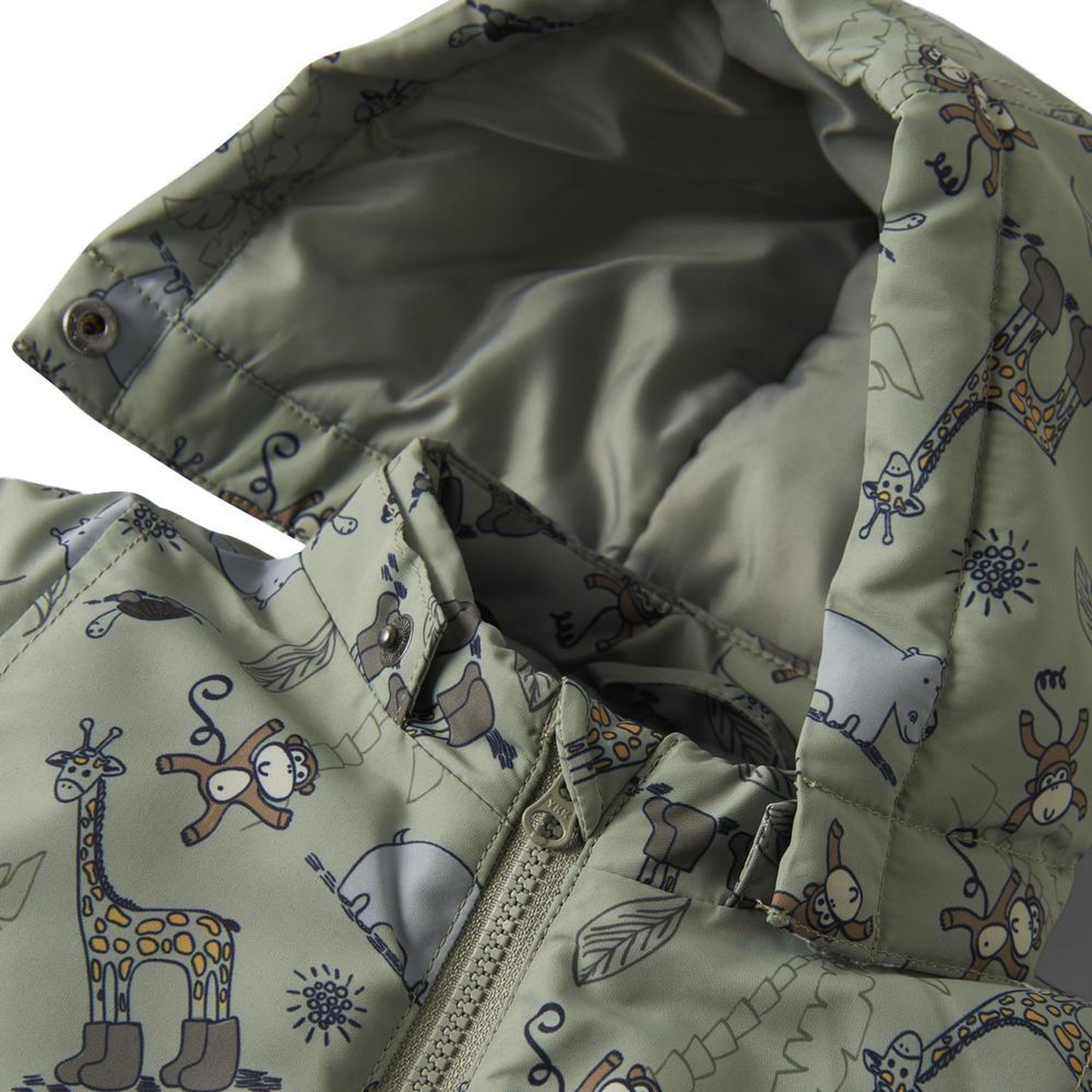 Voir la diapositive 3 : NAME IT Blouson Vert Garçon Name it Animaux