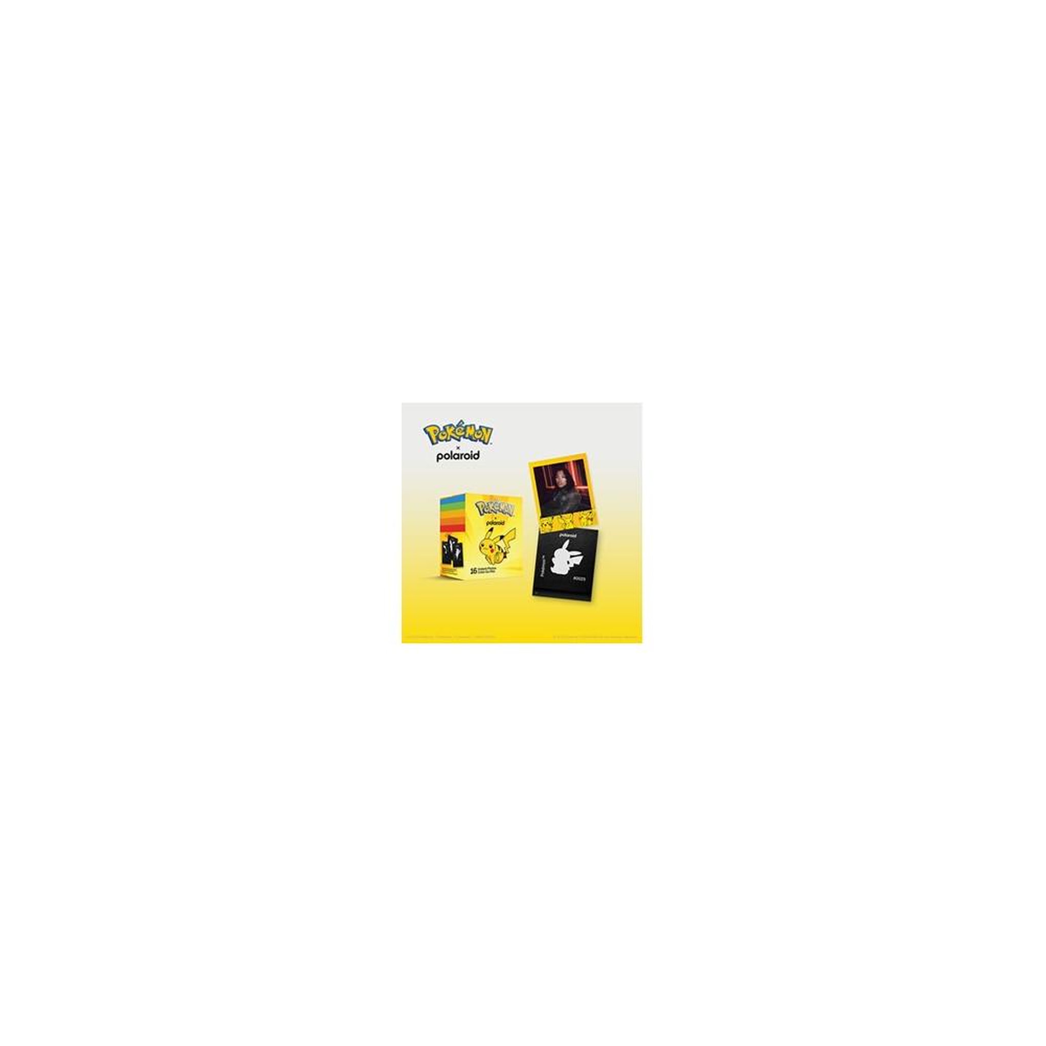 Voir la diapositive 2 : POLAROID Film Couleur Polaroid pour Go Édition Pokémon Pikachu Double Pack de 16 Photos