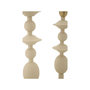 Voir la diapositive 3 : Paris Prix Lot de 2 Chandeliers  Gemini  33cm Crème & Or