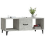 Voir la diapositive 4 : VIDAXL Table basse Gris beton 102x50x40 cm Bois d'ingenierie
