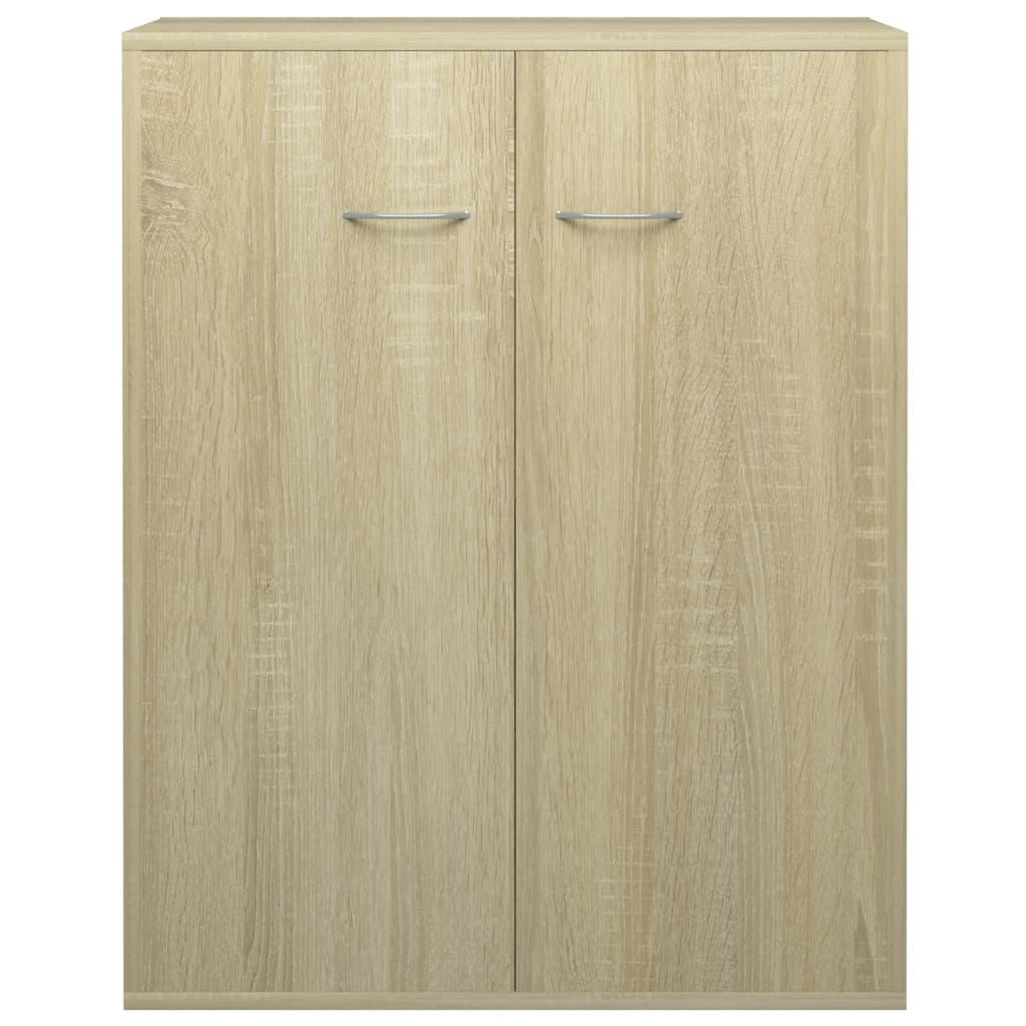 Voir la diapositive 5 : VIDAXL Buffet Chene sonoma 60x30x75 cm Bois d'ingenierie