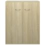 Voir la diapositive 5 : VIDAXL Buffet Chene sonoma 60x30x75 cm Bois d'ingenierie