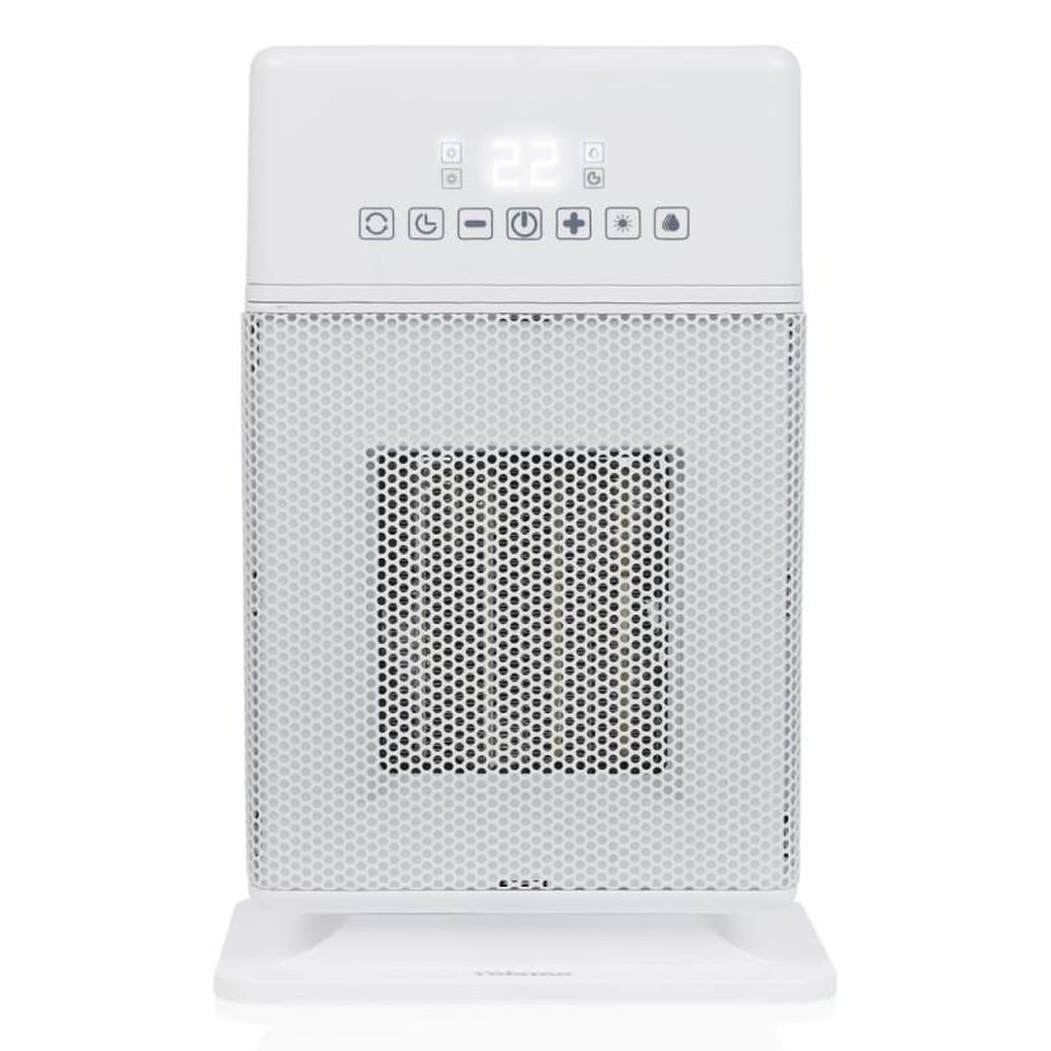 Voir la diapositive 2 : TRISTAR Tristar Chauffage céramique 2 en 1 KA 5266 1800 W Blanc