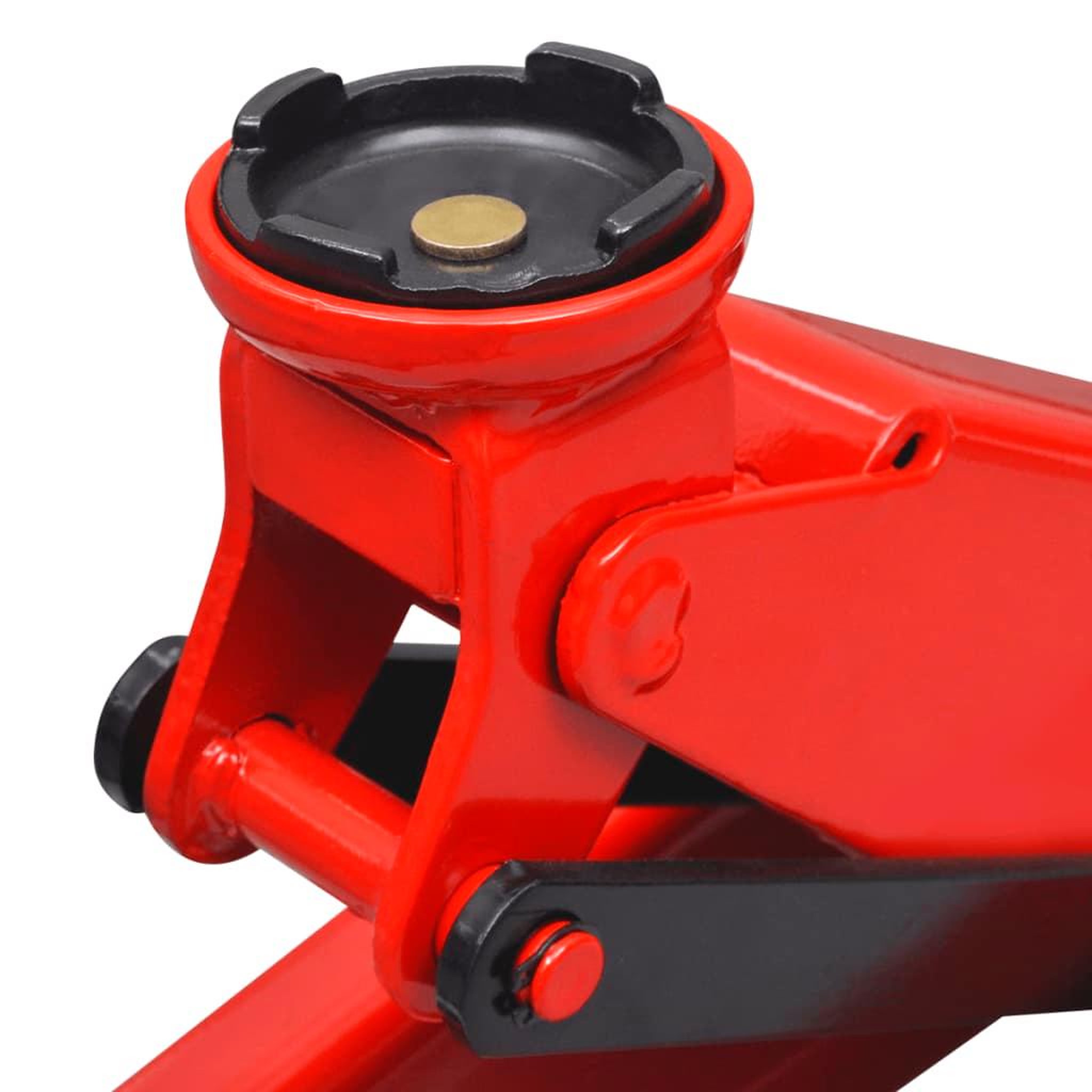 Voir la diapositive 5 : VIDAXL Cric de plancher hydraulique a profile bas 3 tonnes Rouge