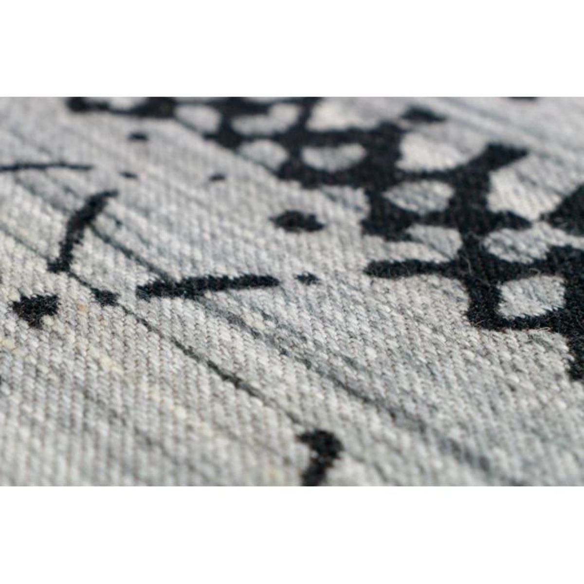 Paris Prix Tapis Imprimé Ethnique  Phoenix  Naturel & Gris