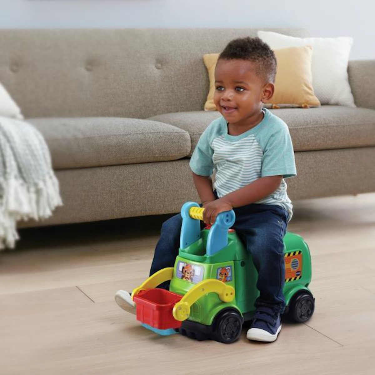 VTECH BABY VTECH BABY - Porteur Maxi Camion Poubelle Recyclo'Formes