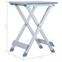 Voir la diapositive 6 : VIDAXL Tabouret de camping Aluminium 28x26x39 cm