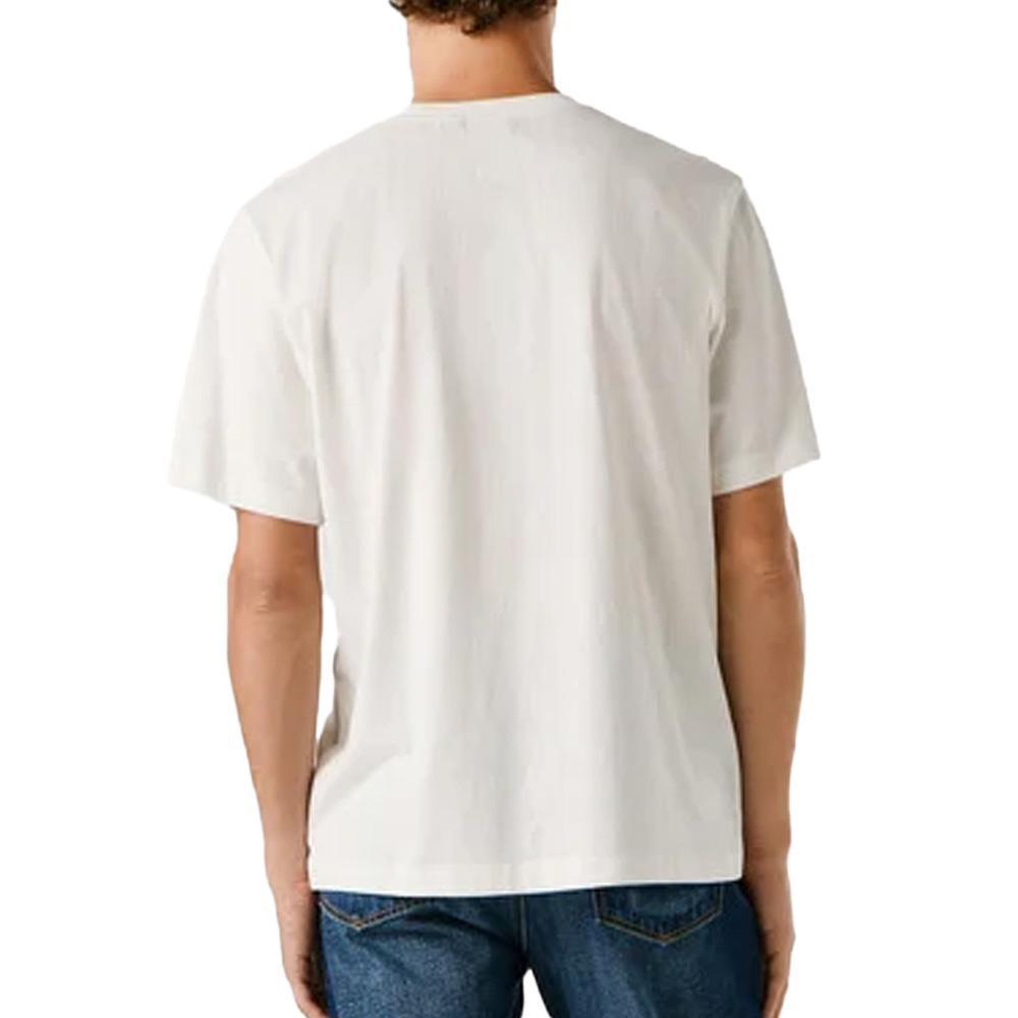 Voir la diapositive 2 : Pepe Jeans T-Shirt Blanc Homme Pepe jeans Griffin