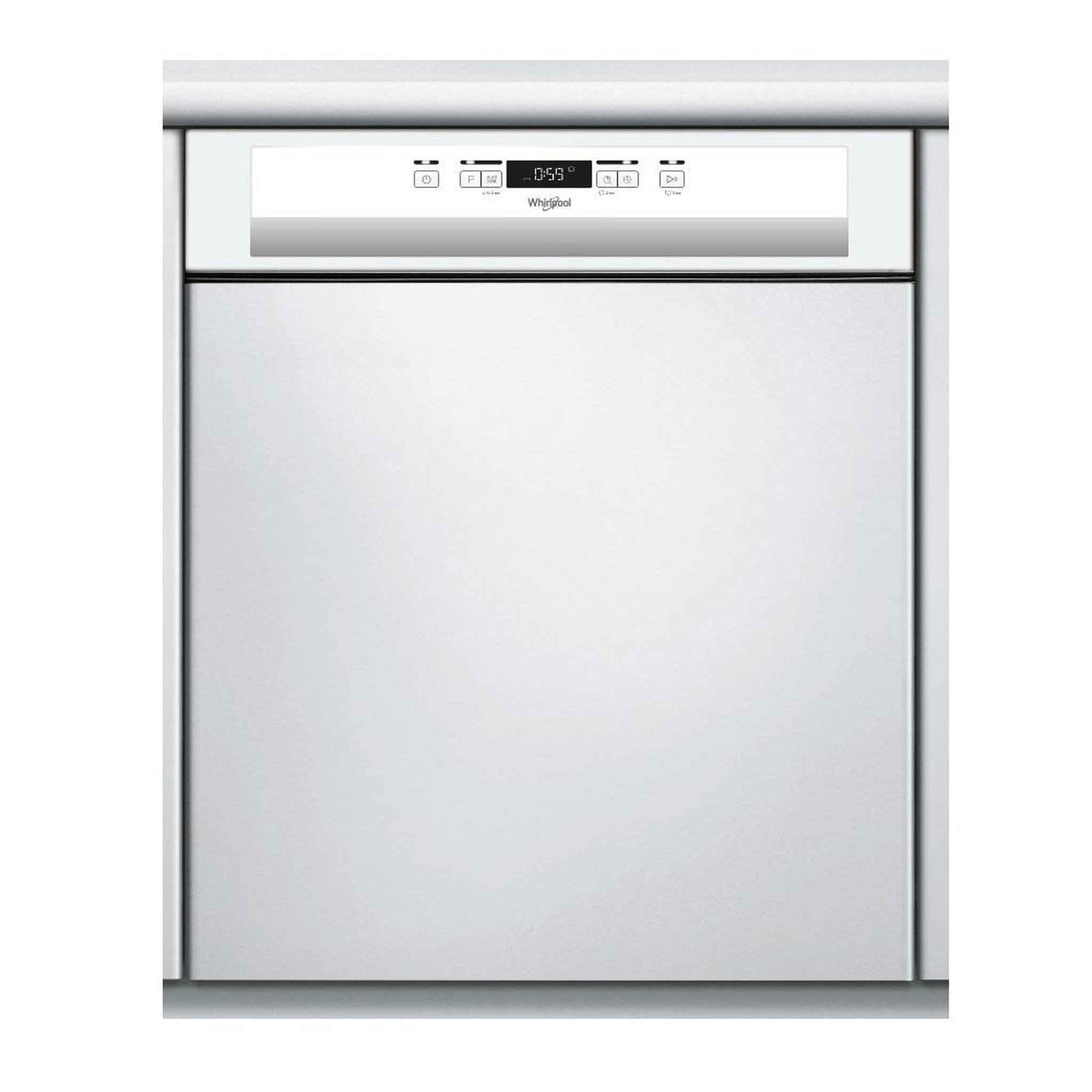Whirlpool Lave-vaisselle 60cm 14 couverts 46db intégrable avec bandeau - wbc3c26