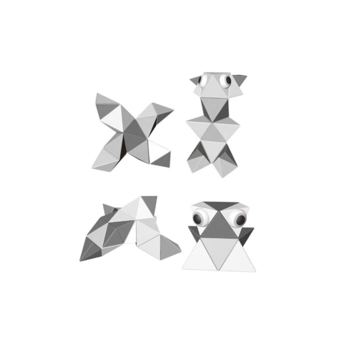 ELINELI Kit magnétique origami 38 pièces