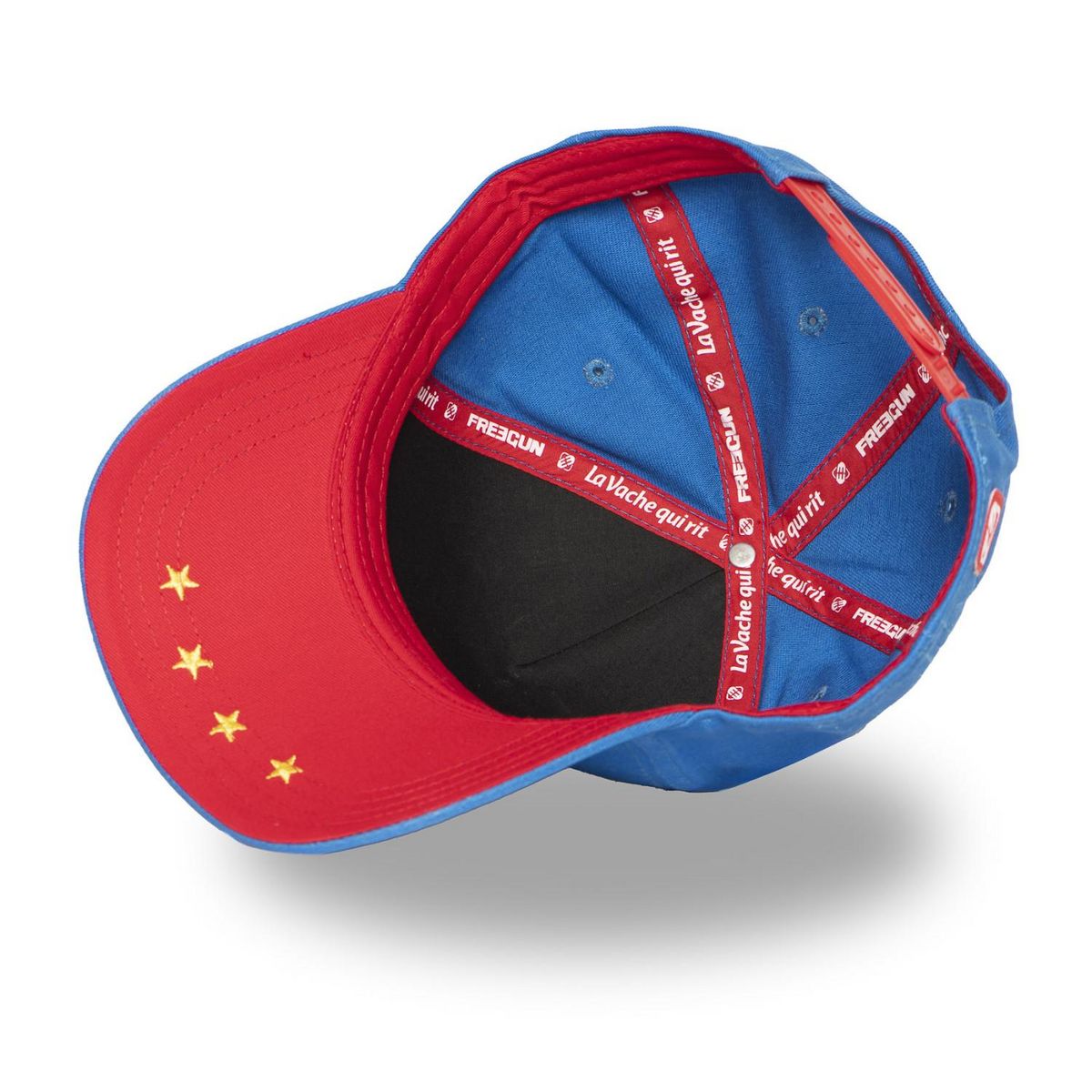 FREEGUN Casquette baseball homme en coton La Vache Qui Rit Cow