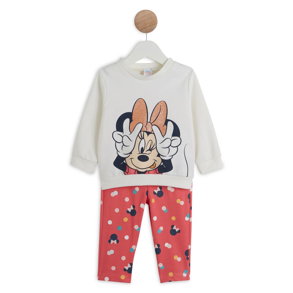 INEXTENSO Ensemble molleton bébé fille