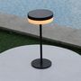 Voir la diapositive 3 : Lumisky Lampe de table solaire VIVIA Noir Aluminium