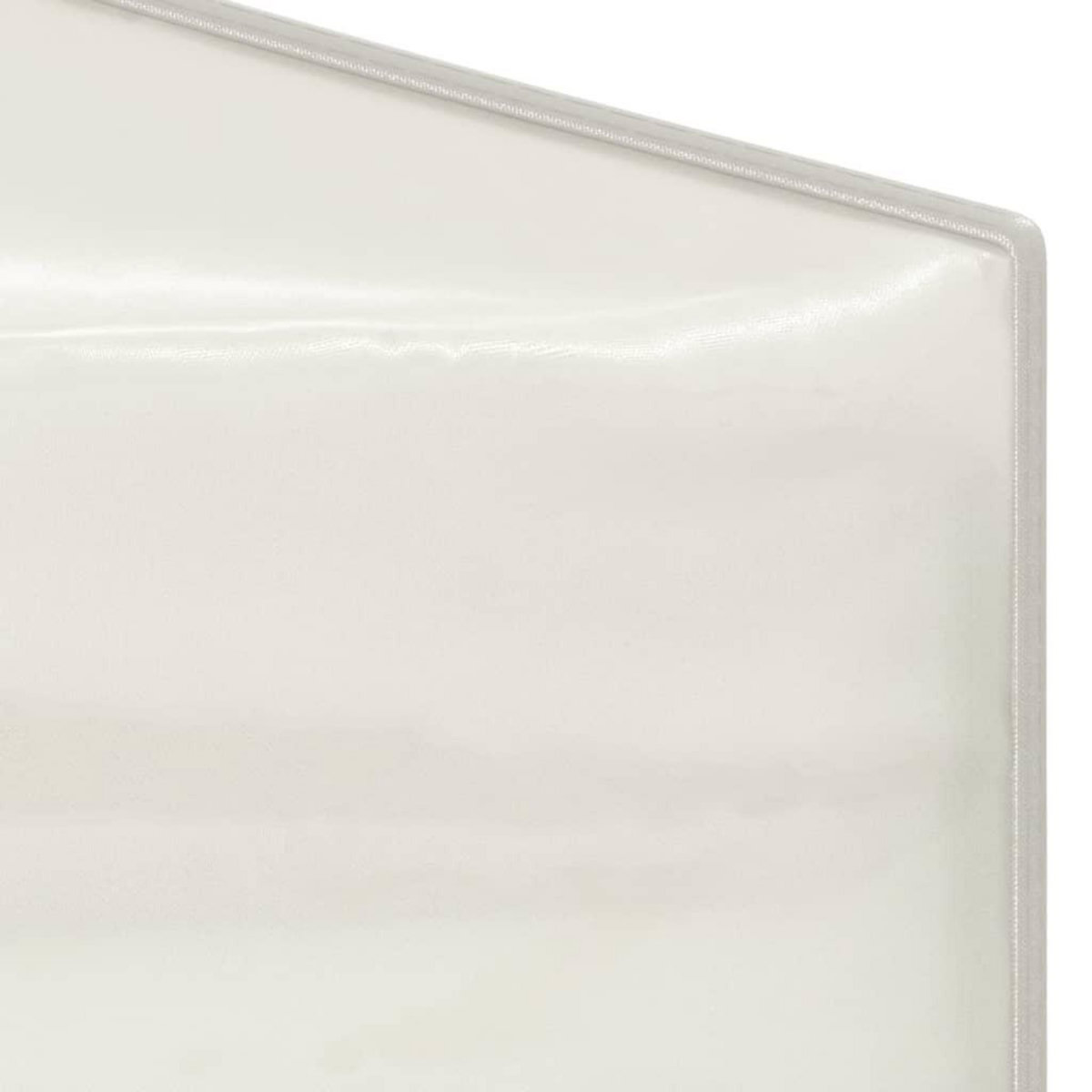 VIDAXL Tente de reception pliable Creme 3x3 m