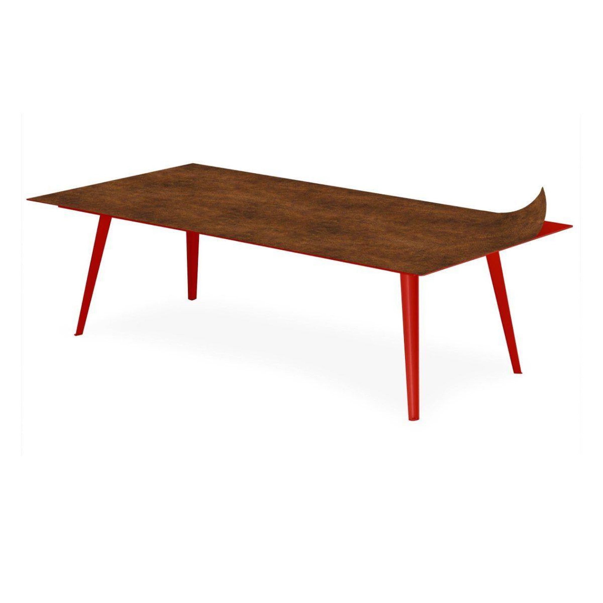 Voir la diapositive 1 : Paris Prix Table Basse 1 Cover  Contraste II  120cm Rouge
