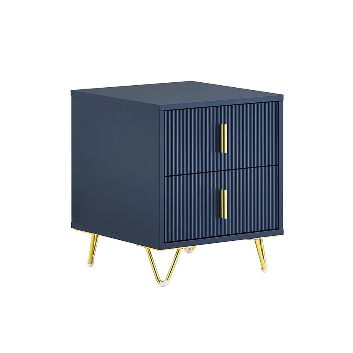 SOBUY SoBuy - Table De Chevet à deux tiroirs - Moderne - FBT115